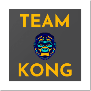 team kong Posters and Art